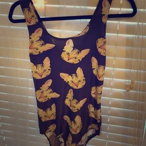 Meeeowwww body suit